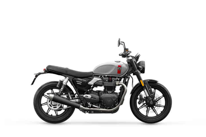 Triumph Speed Twin 900 in Aluminium Silver/Carnival Red/Jet Black