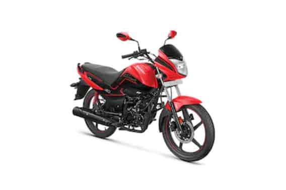 Splendor i-Smart BS6 in Red Splendor i-Smart BS6 in Red