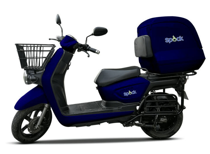 Spock Electric Scooter in Blue