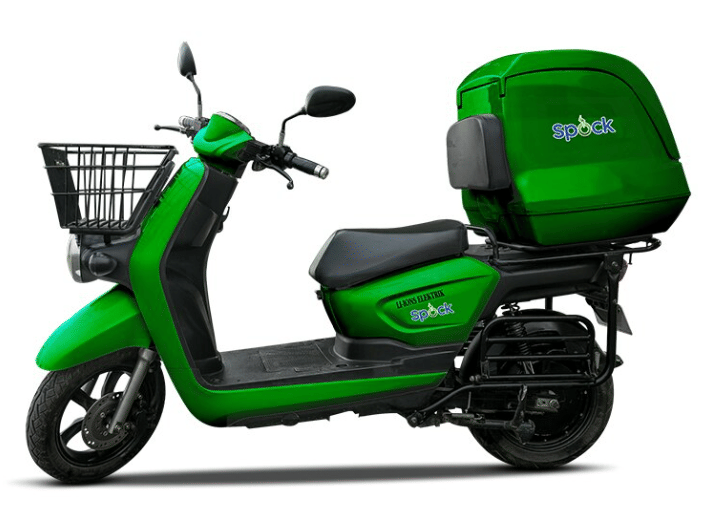 Li-ions Spock Electric Scooter in Green Li-ions Spock Electric Scooter in Green