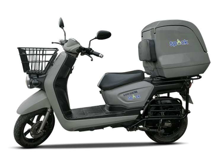 Li-ions Spock Electric Scooter in White Li-ions Spock Electric Scooter in White