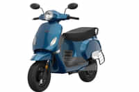 BattRE Electric Storie Cosmic Blue colour Scooters