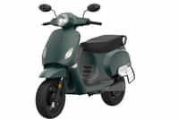 BattRE Electric Storie Hunter Green colour Scooters