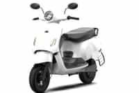 BattRE Electric Storie Pearl White colour Scooters