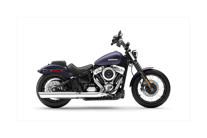 Street Bob undefined in Purple Abyss Denim