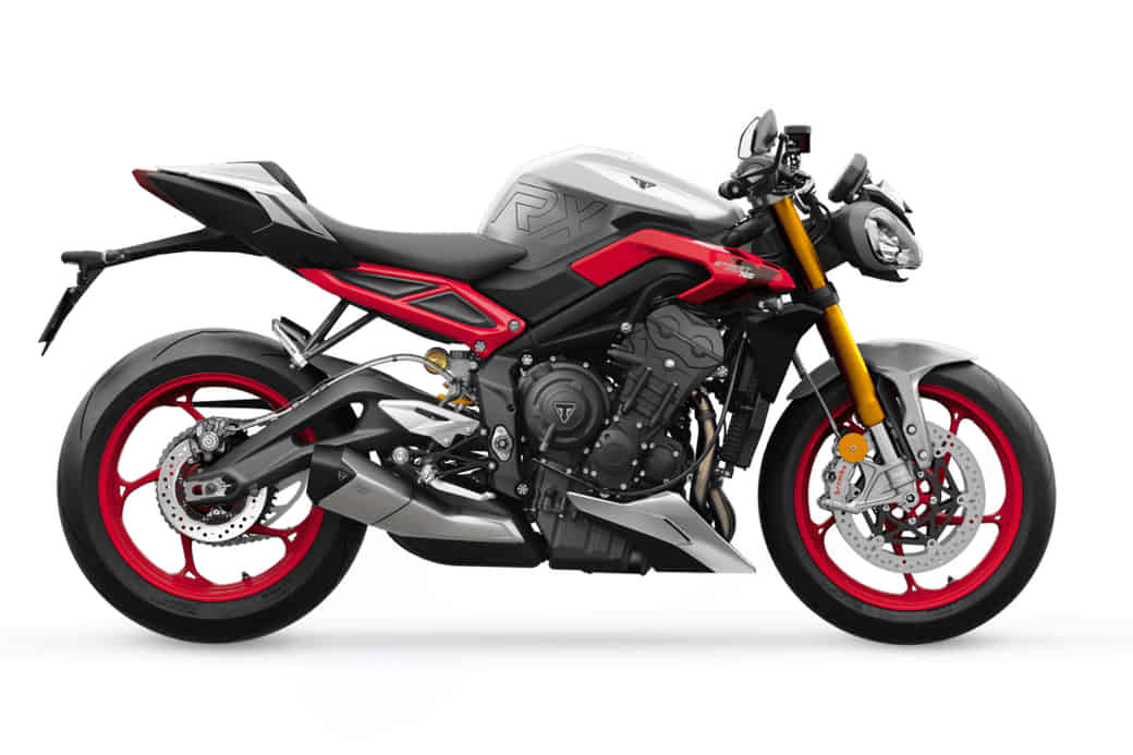 Triumph Street Triple 765 in Matt Aluminium Triumph Street Triple 765 in Matt Aluminium