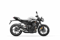 Triumph Street Triple 765 Pure White colour 