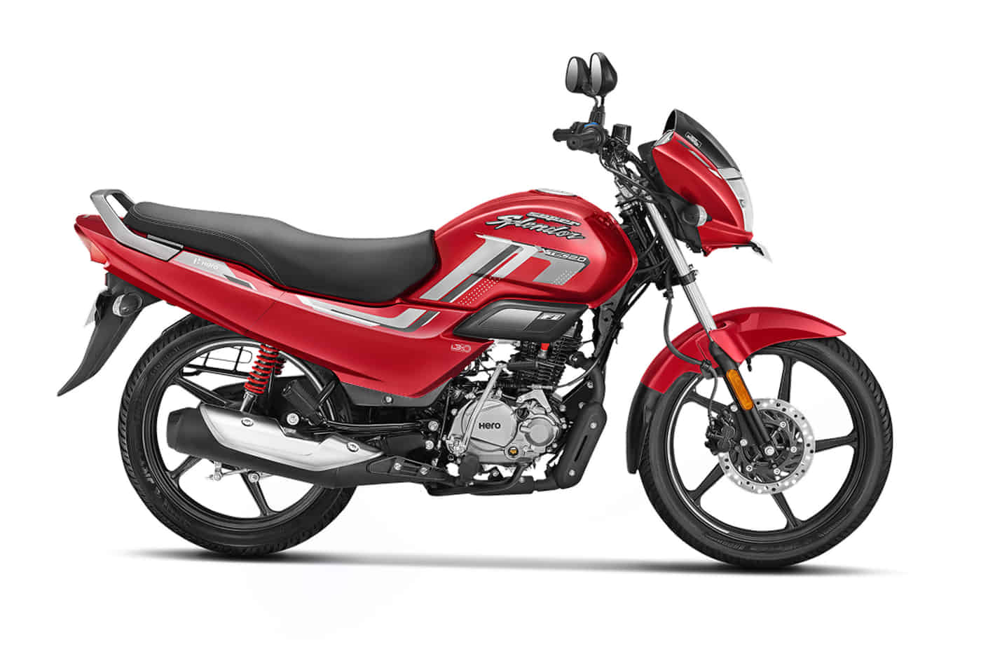 Super Splendor Xtec in Candy Blazing Red - XTEC 2.0