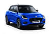 Maruti Swift Luster Blue with Midnight Black Roof colour Cars