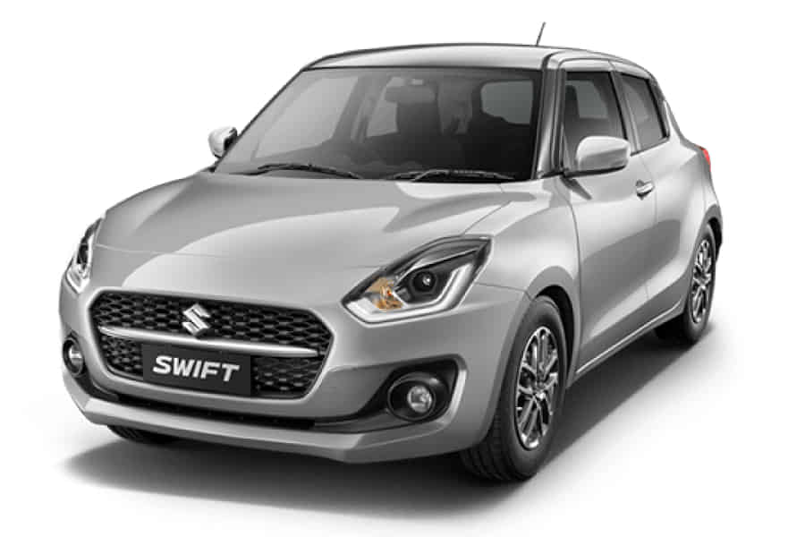 Maruti Suzuki Swift 2020-2024 in Metallic Silky Silver