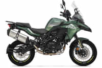 Benelli TRK 502X 2024-2025 Green colour Bikes Benelli TRK 502X 2024-2025 Green colour Bikes