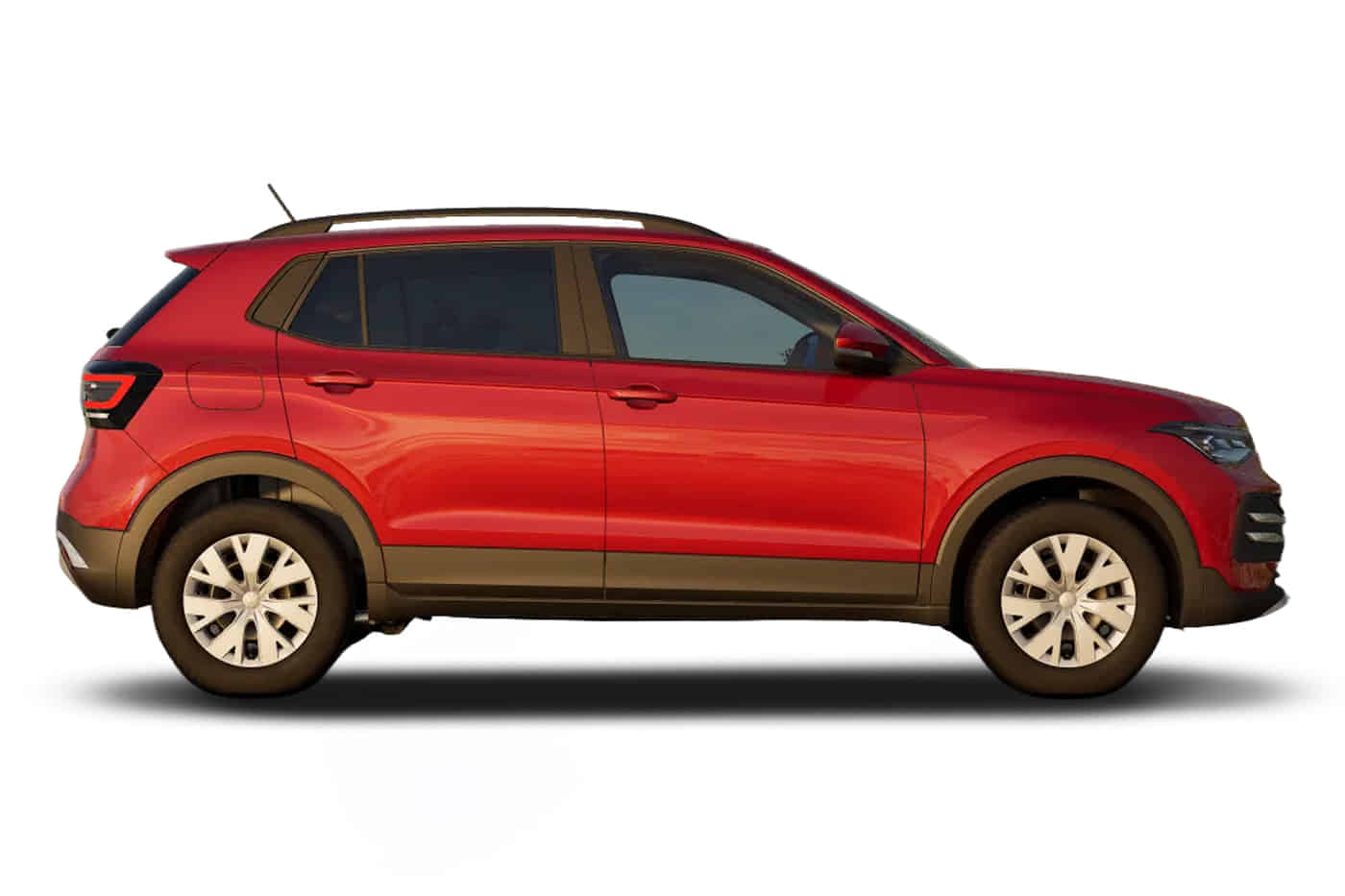Taigun in Wild Cherry Red Metallic
