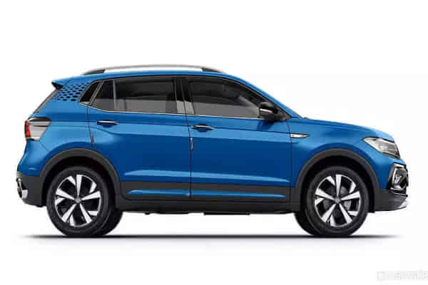 Taigun in Rising Blue Metallic