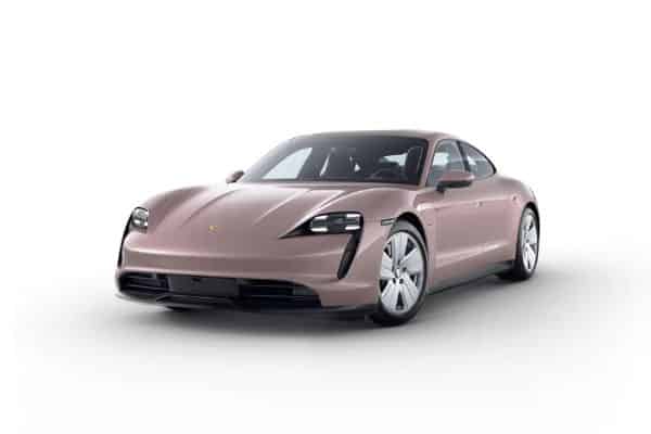 Porsche Taycan in Frozen Berry Metallic Porsche Taycan in Frozen Berry Metallic