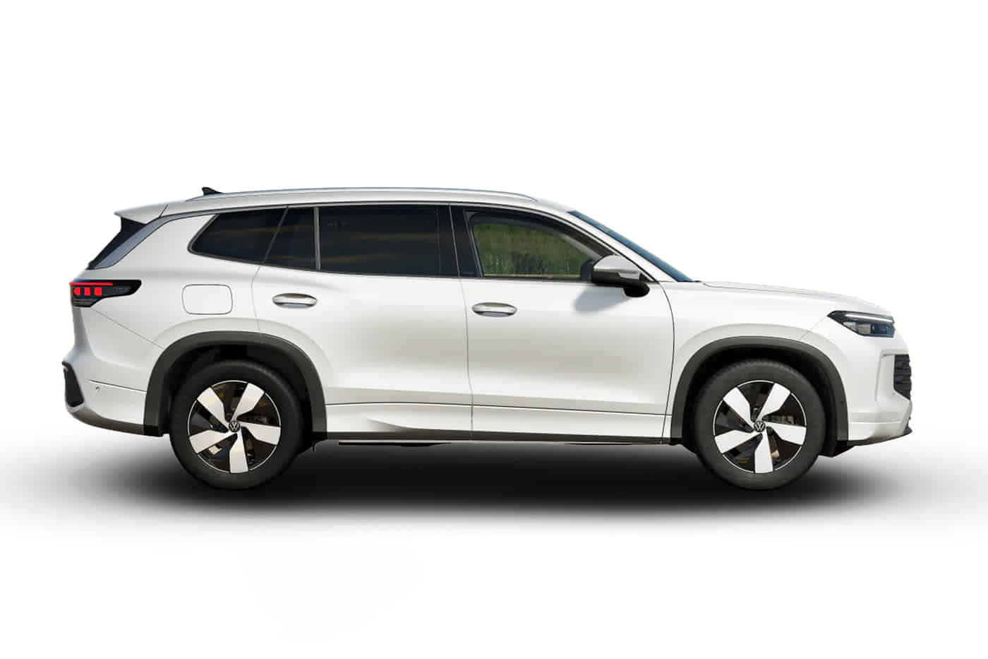 Tayron R-Line in Oryx White Mother of Pearl Effect