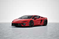 Lamborghini Temerario Shiny Red colour  Lamborghini Temerario Shiny Red colour