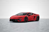 Lamborghini Temerario Matte Red colour  Lamborghini Temerario Matte Red colour