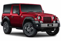 Mahindra Thar TANGO RED colour Cars Mahindra Thar TANGO RED colour Cars