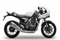 Triumph Thruxton 400  Pearl Metallic White / Storm Grey colour Bikes Triumph Thruxton 400  Pearl Metallic White / Storm Grey colour Bikes