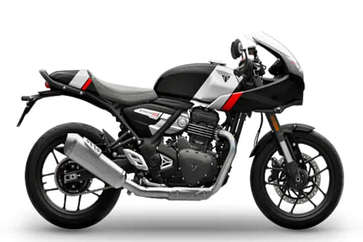 Thruxton 400 in Phantom Black / Aluminium Silver Thruxton 400 in Phantom Black / Aluminium Silver