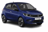 Tata Tiago CNG Arizona Blue colour Cars