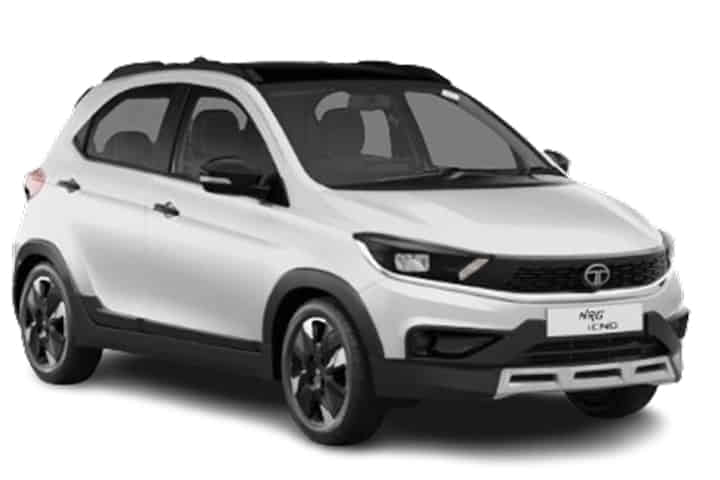 Tiago CNG in Polar White DT