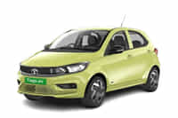 Tata Tiago EV Chill Lime colour Cars