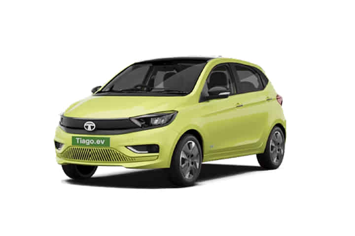 Tata Tiago EV in Chill Lime DT