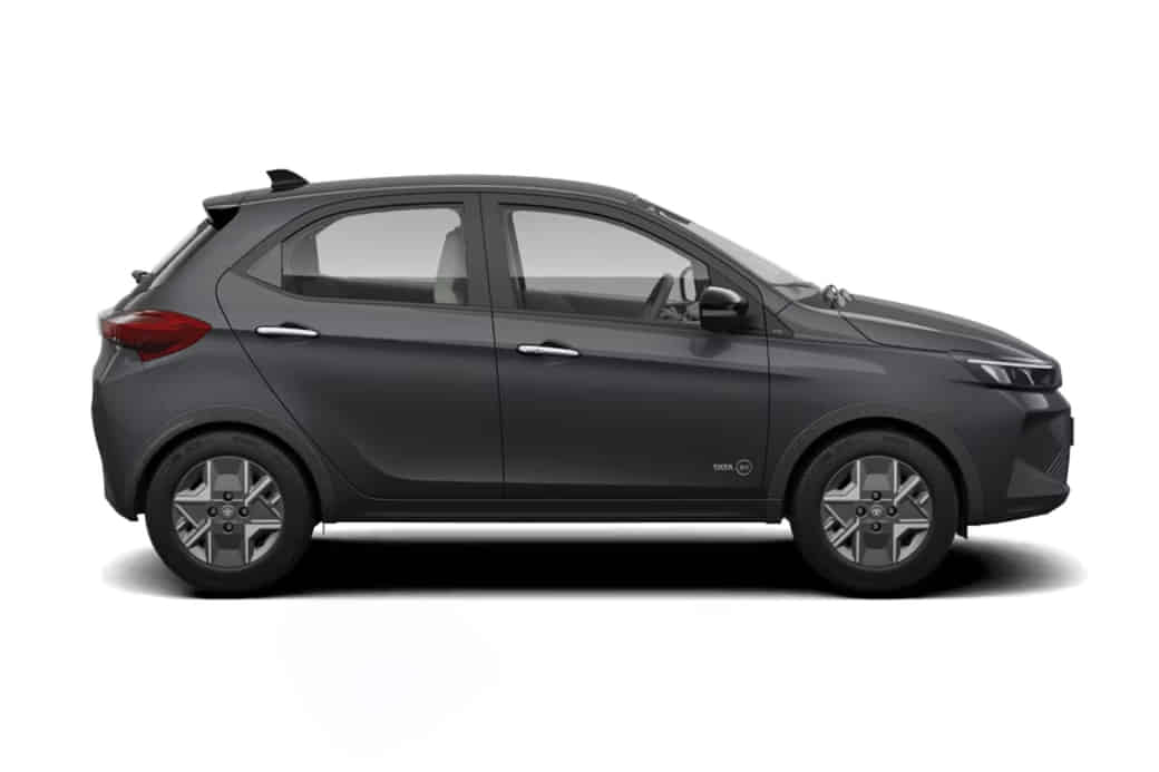 Tata Tiago EV in Daytona Grey with Dual Tone Tata Tiago EV in Daytona Grey with Dual Tone