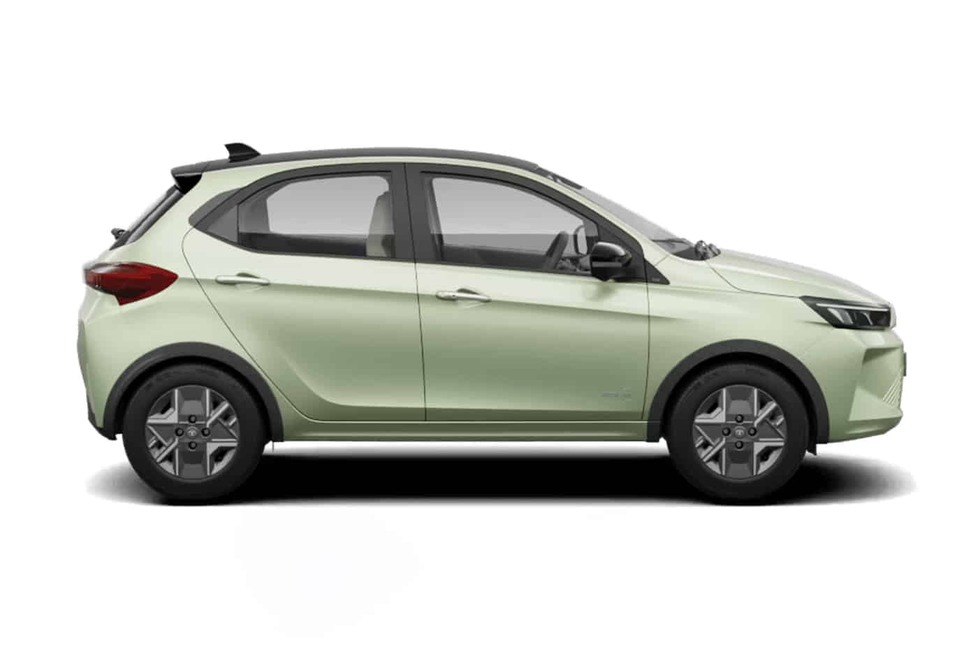 Tiago EV in Dehradun Dew with Dual Tone