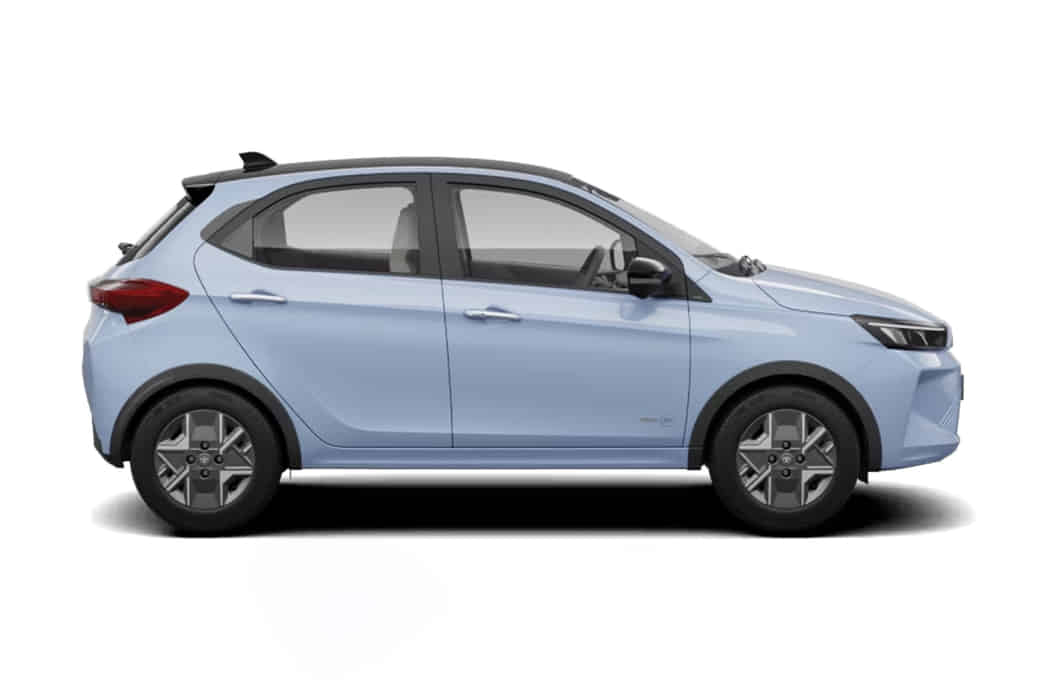 Tata Tiago EV in Pangong Pulse with Dual Tone Tata Tiago EV in Pangong Pulse with Dual Tone