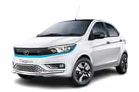 Tata Tiago EV Pristine White colour Cars Tata Tiago EV Pristine White colour Cars