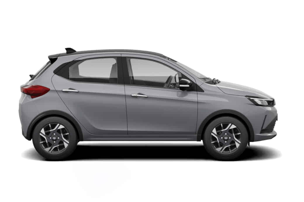 Tata Tiago in Pure Grey with Dual Tone Tata Tiago in Pure Grey with Dual Tone