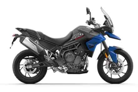 Tiger 850 Sport in  Graphite And Caspian Blue