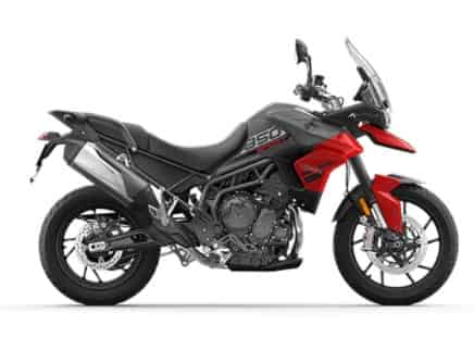 Tiger 850 Sport in Graphite And Diablo Red