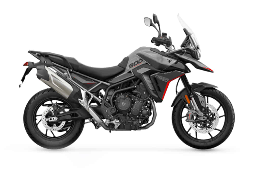 Triumph Tiger 900 in Graphite / Sapphire Black Triumph Tiger 900 in Graphite / Sapphire Black