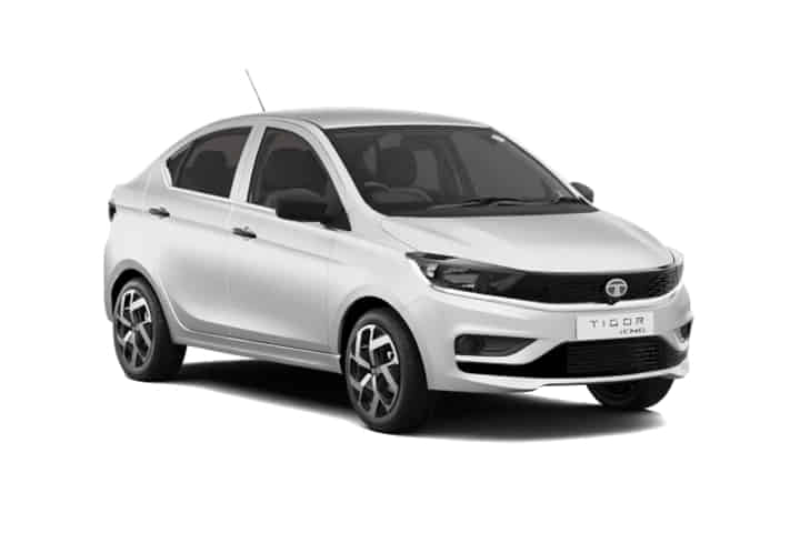 Tata Tigor CNG in Pristine White