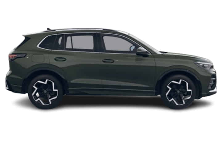 Tiguan R-Line in Cipressino Green Metallic Tiguan R-Line in Cipressino Green Metallic
