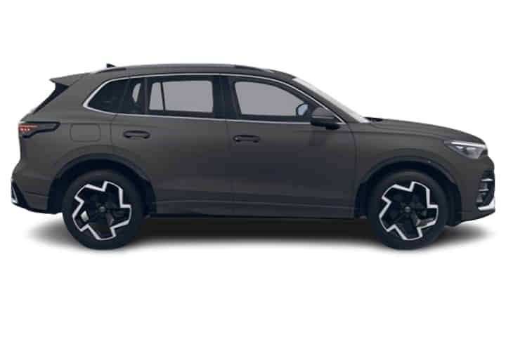 Volkswagen Tiguan R-Line in Grenadilla Black Metallic