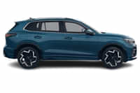 Volkswagen Tiguan R-Line Nightshade Blue Metallic colour  Volkswagen Tiguan R-Line Nightshade Blue Metallic colour