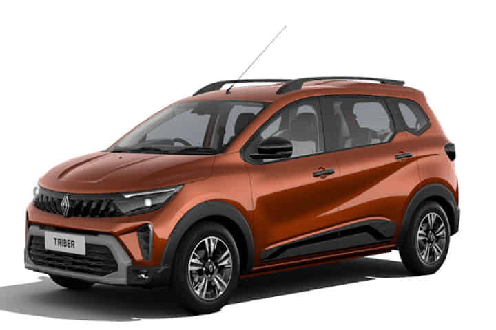 Renault Triber in Amber terracotta