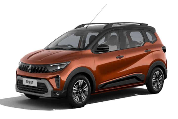 Triber undefined in Amber terracotta with mystery black roof Triber undefined in Amber terracotta with mystery black roof