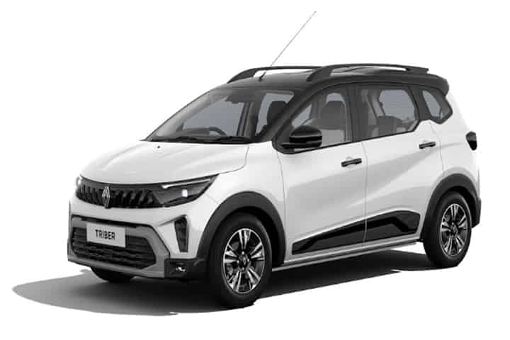 Renault Triber in Shadow grey with mystery black roof