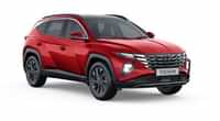 Hyundai Tucson Fiery Red colour Cars