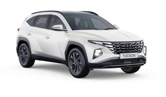 Hyundai Tucson 2022-2025 in Polar White