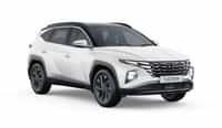 Hyundai Tucson Polar White Dual Tone colour Cars