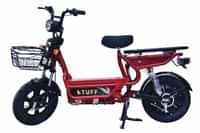 SES Electric Tuff Red colour Scooters