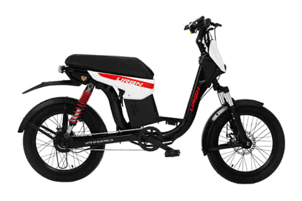 URBN e-bike in White URBN e-bike in White