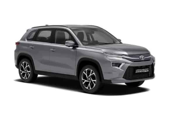 Urban Cruiser HyRyder undefined in Enticing Silver