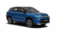 Toyota Urban Cruiser HyRyder Speedy Blue with Midnight Black colour Cars